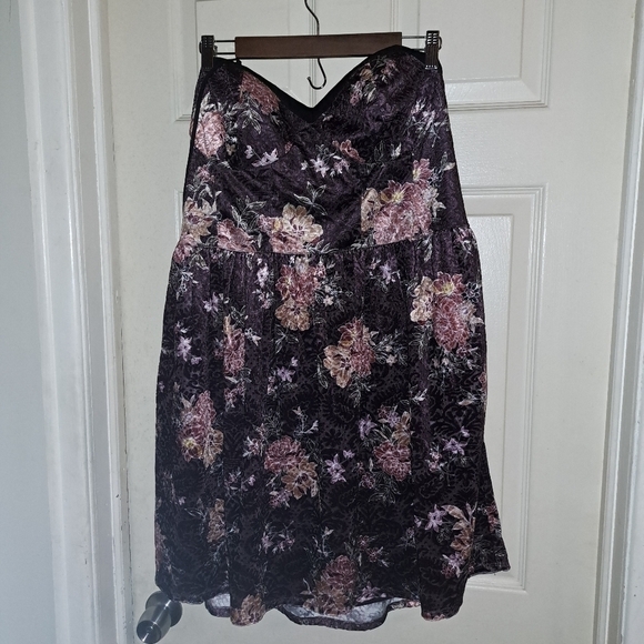 Xhilaration floral dress adjustable Spaghetti straps size XXL - Picture 5 of 7